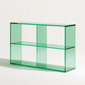 Console d'entrée aux lignes épurées, coloris gris